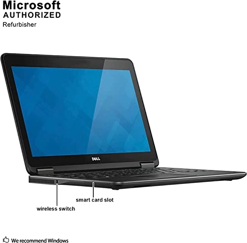 (Renewed) Latitude E7240 - 12.5'' Core i7-4600U 8GB DDR4 256GB SSD