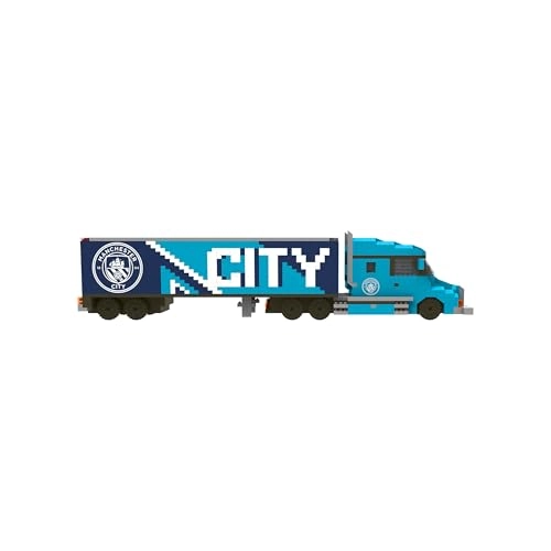 BRXLZ Bricks 3D Football Truck Construction Kit - Manchester City FC 1480 pcs