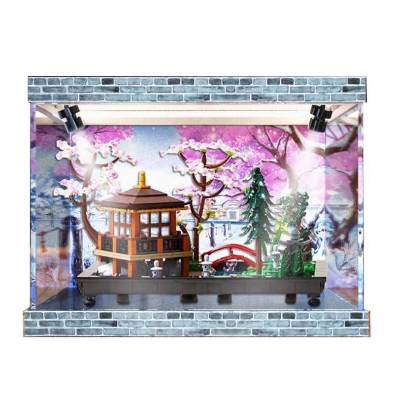 Clear Acrylic Display Case for Lego Icons (10315) - 40x25x25cm Acrylic