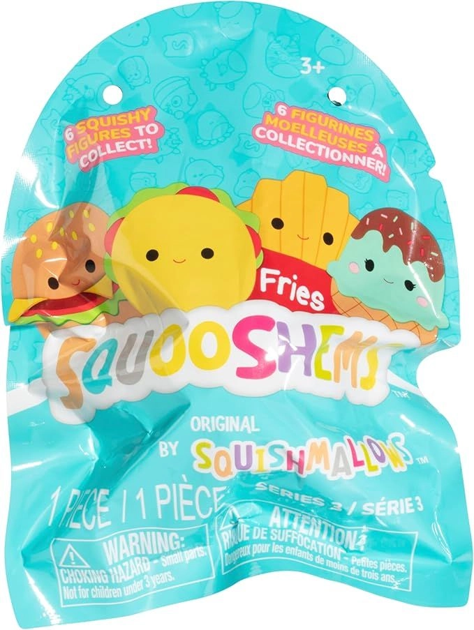 Plush Squooshems Series 3 - Food Squad 1.5 inch