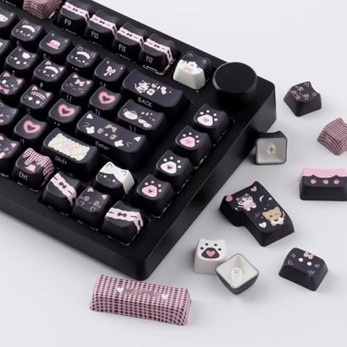 PBT Keycaps - 142 Keys Cherry Gateron MX