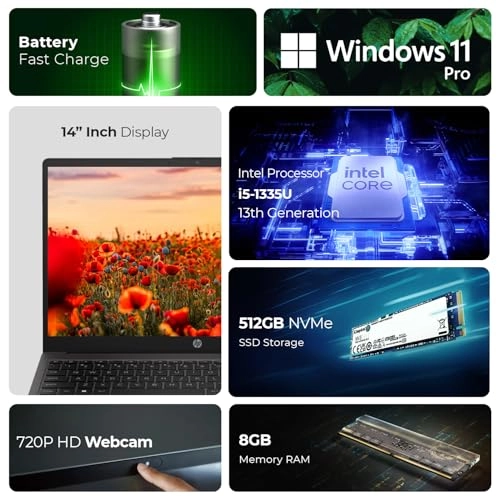 14-EP0122NIA-8512 - 14'' Core i5-1335U 8GB DDR4 512GB SSD