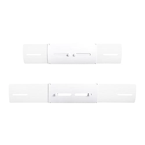 Air Conditioner Deflector - Adjustable Anti-Direct Blowing Pure White