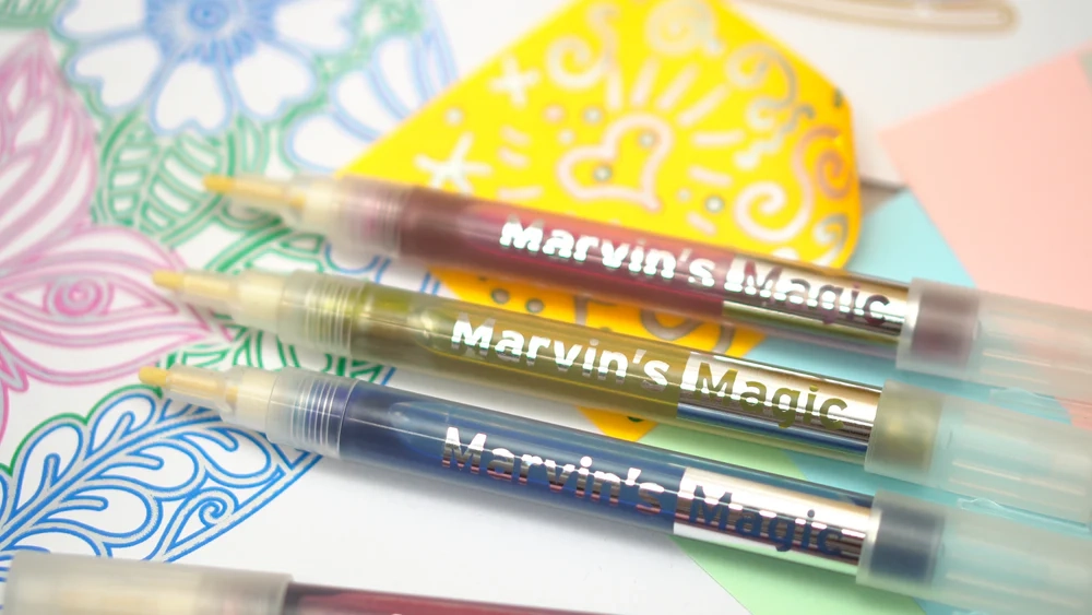 Silver Rainbow Markers