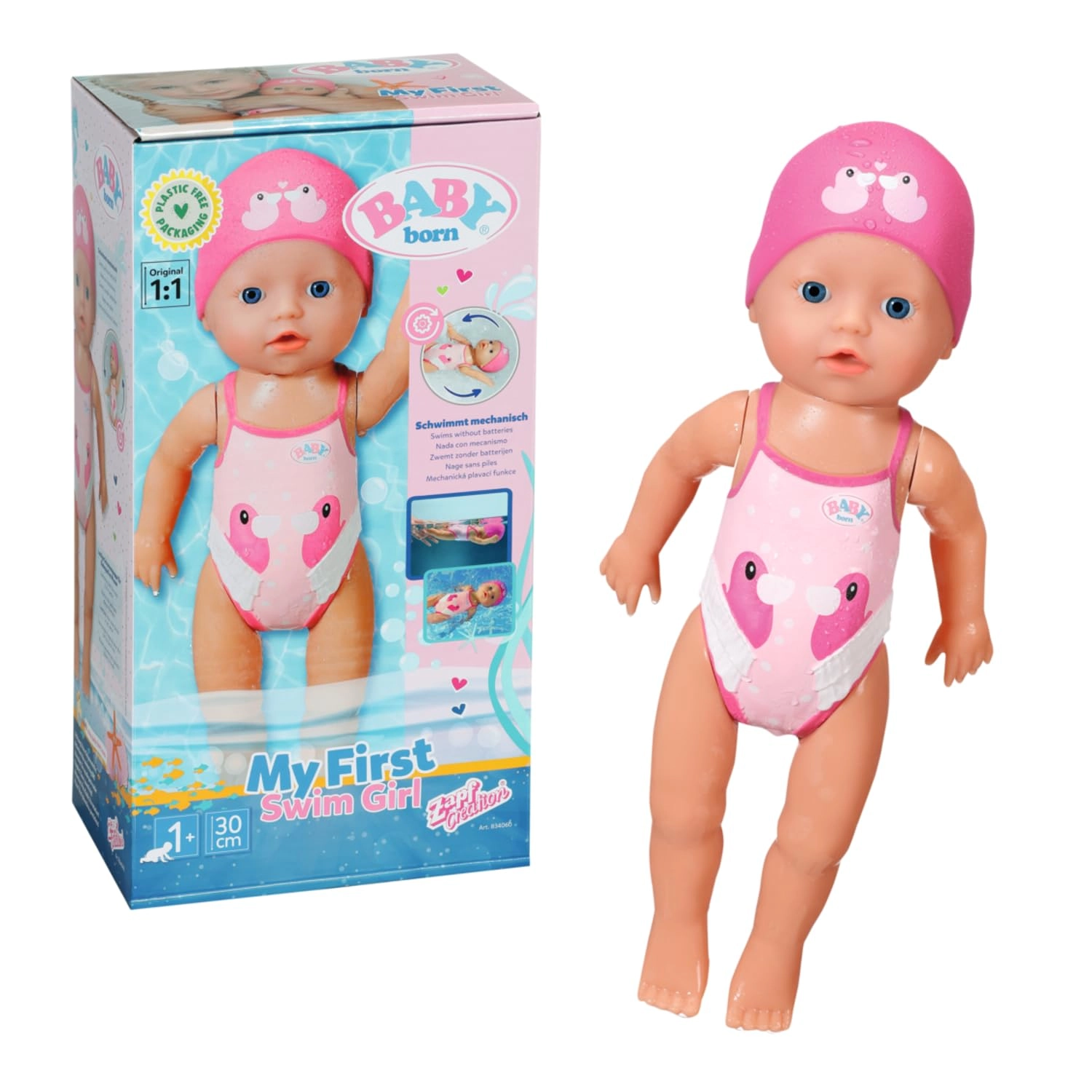 Zapf My First Swim Girl - 30 cm Bath Doll