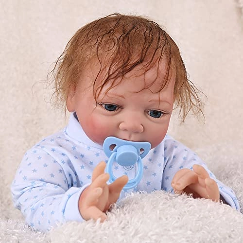 Reborn Baby Doll - 55cm 22" Vinyl Cotton Body