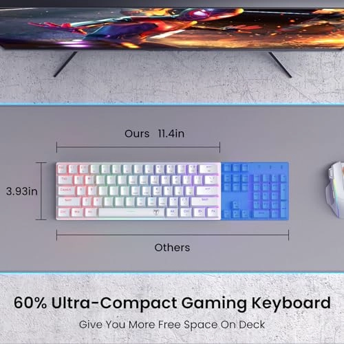 60% Mechanical Gaming Keyboard - Wired