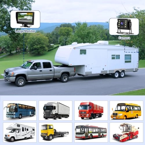 Backup Camera - 8 LED Wired 1080P