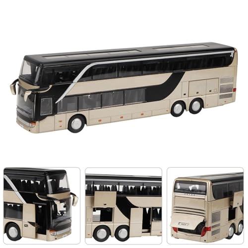 Doubledecker Bus - Alloy LED Light Music Gold