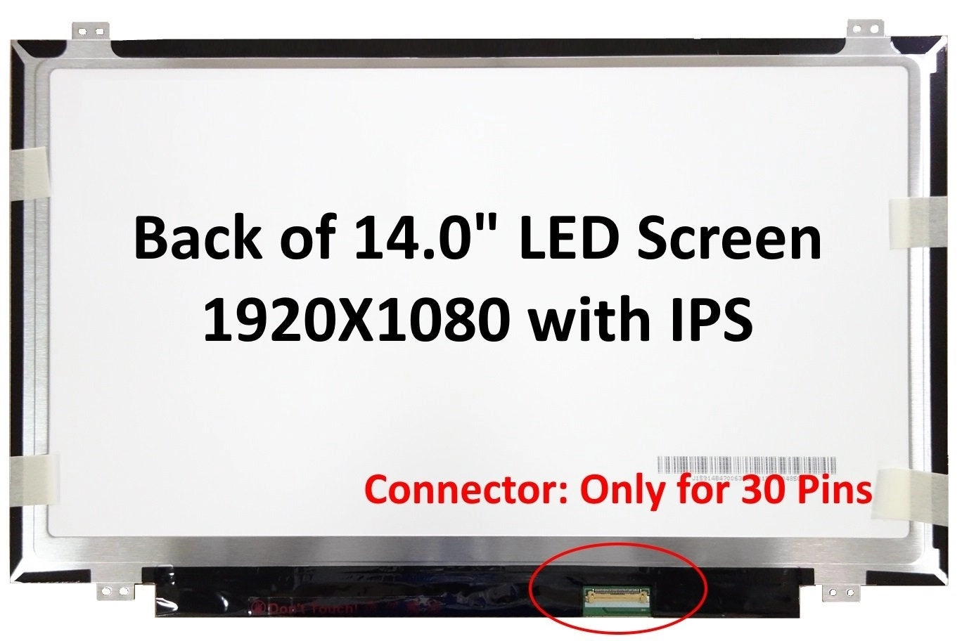 FULLCOM Laptop LED LCD Replacement Screen/Panel - 1080P