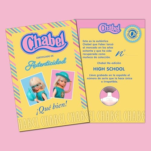 Chabel High School - 1989 Reissue Blue Uniform School Briefcase Ages 3+