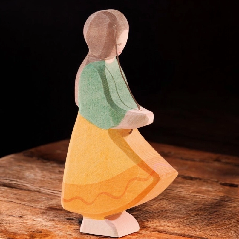 Wooden Toy - Goose Girl (24401497-13301)