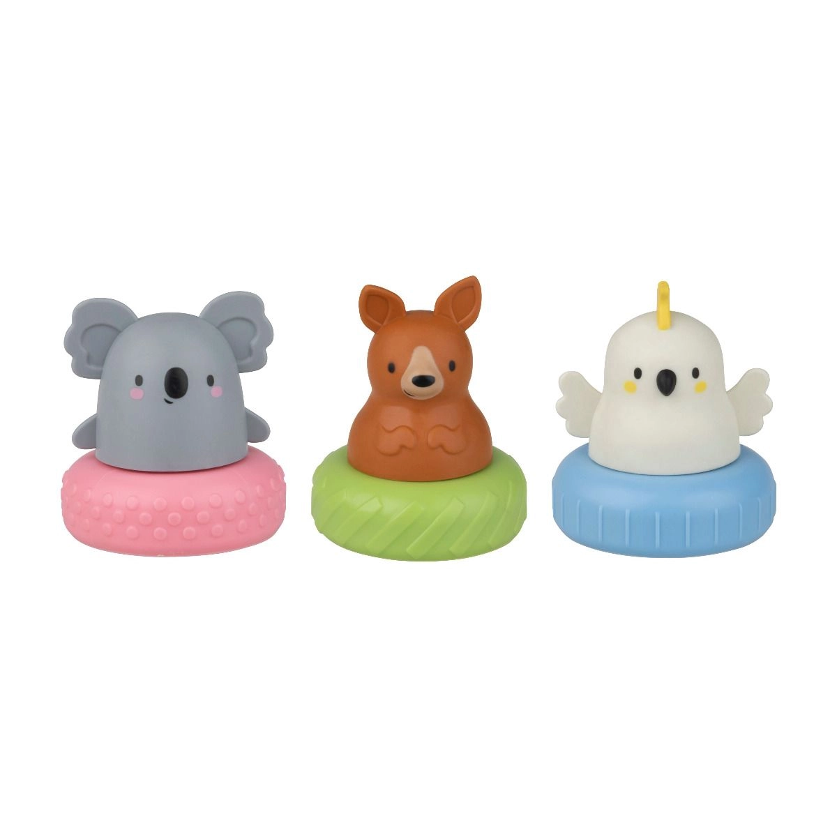 Mix & Match Bath Mates - Aussie Animals Suitable for 0 month and above