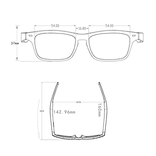 Smart Audio Glasses - Open-ear Bluetooth Waterproof