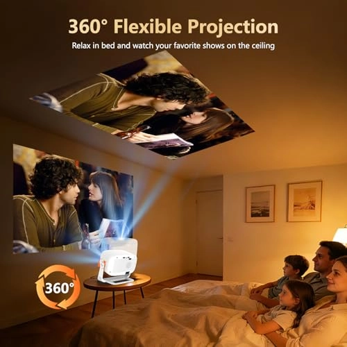 Smart 4K Projector 600 ANSI 1080P