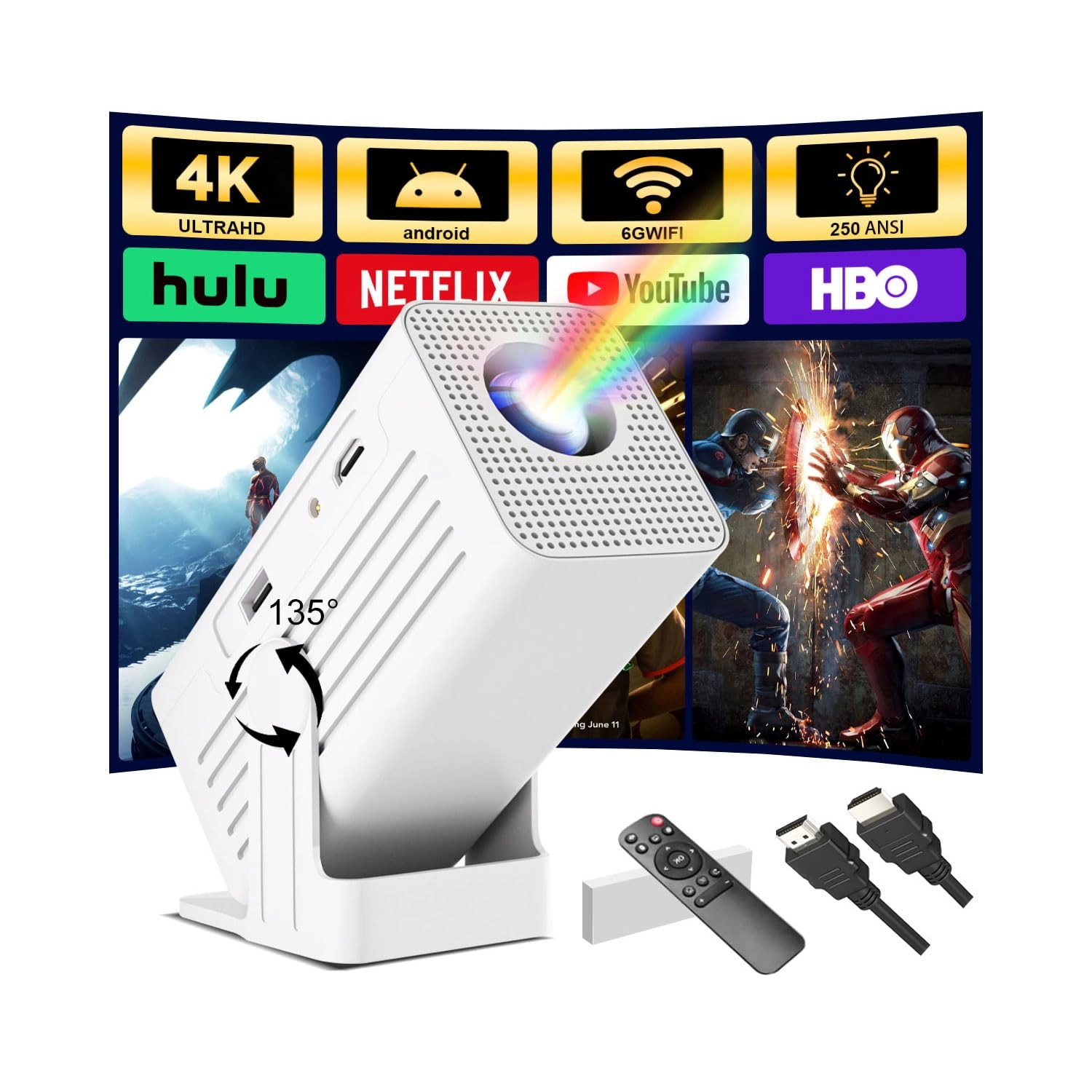 Polaring N6 300 ANSI lumens