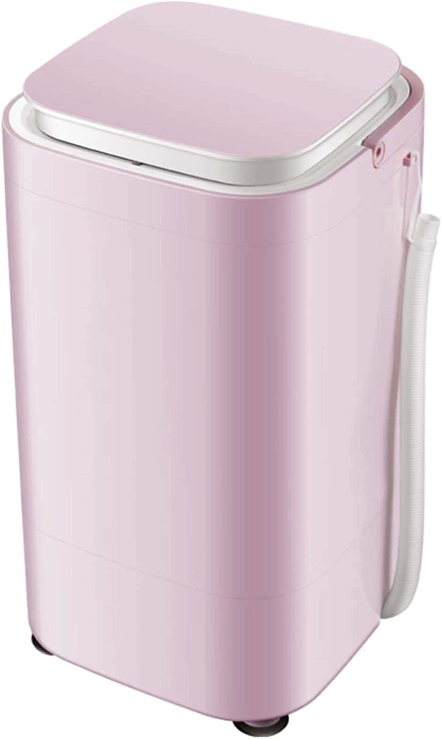 AADECOR Portable Washing hine, Ultrasound Folding Fully Automatic Laundry hine, Turbine Washer, Low Noise, Mini,Place it anywhere, store easily, blue,pink,Blue