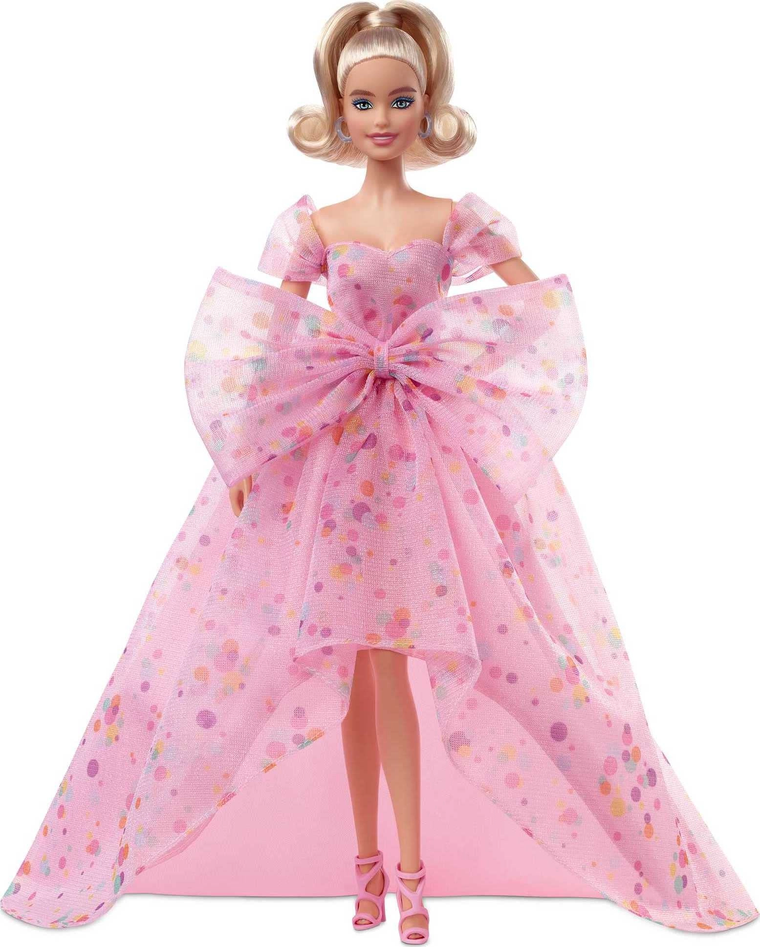 Barbie Birthday Wishes Doll - 13-inch Blonde Gown Ages 6+