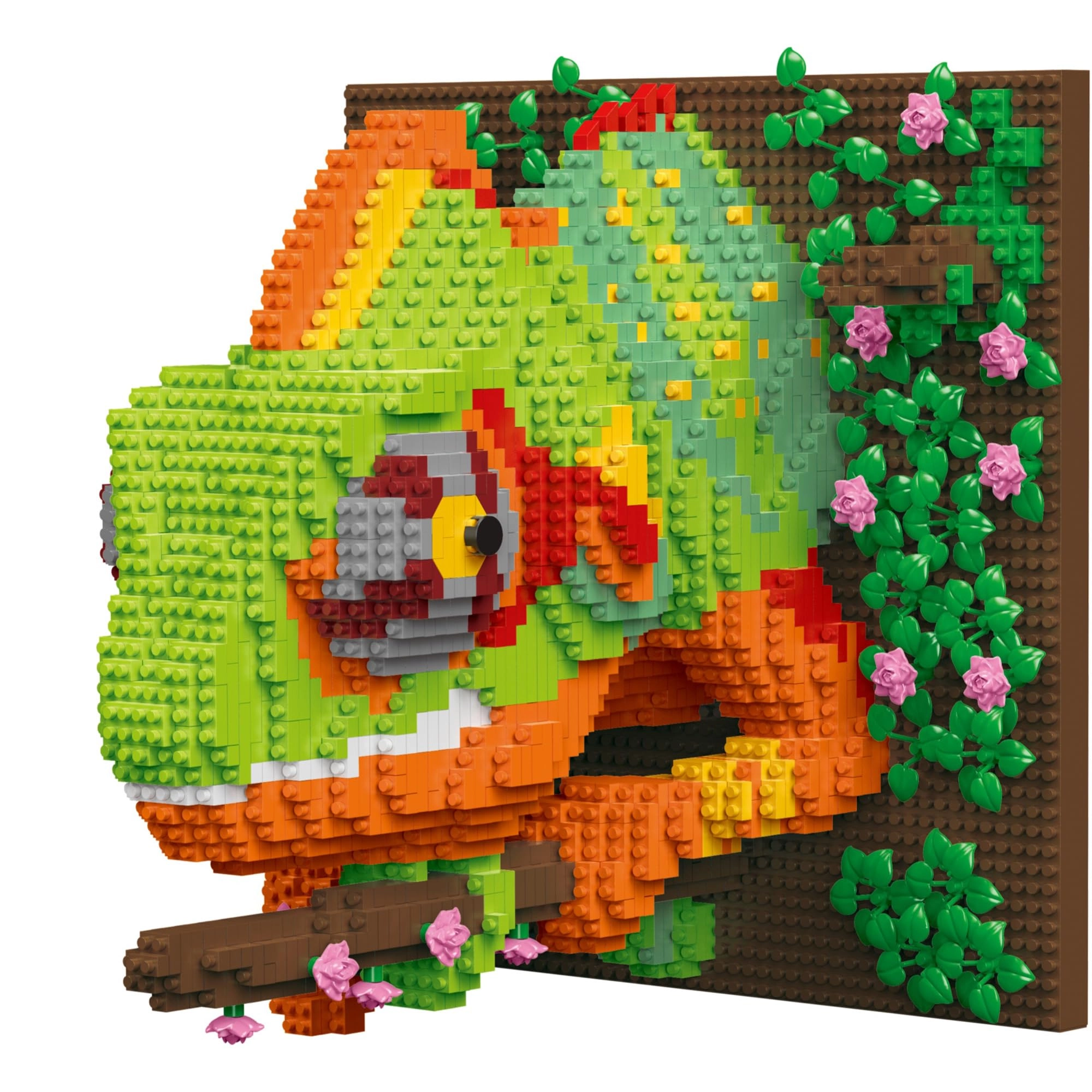 SHANTOU CHENHAI DISTRICT JIZHICHUANGXIANG TOYS FACTORY Chameleon 3D Wall Art - 2800+ pcs