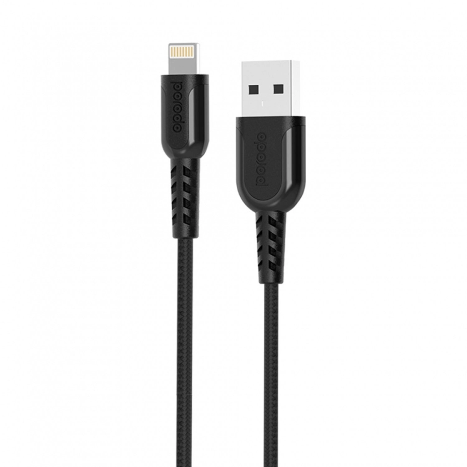 Porodo Metal Braided Lightning Cable - 1.2m