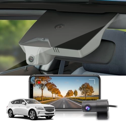 Dual Dash Cam - 2K 1080P for Genesis GV80 2021 2022 2023 2024