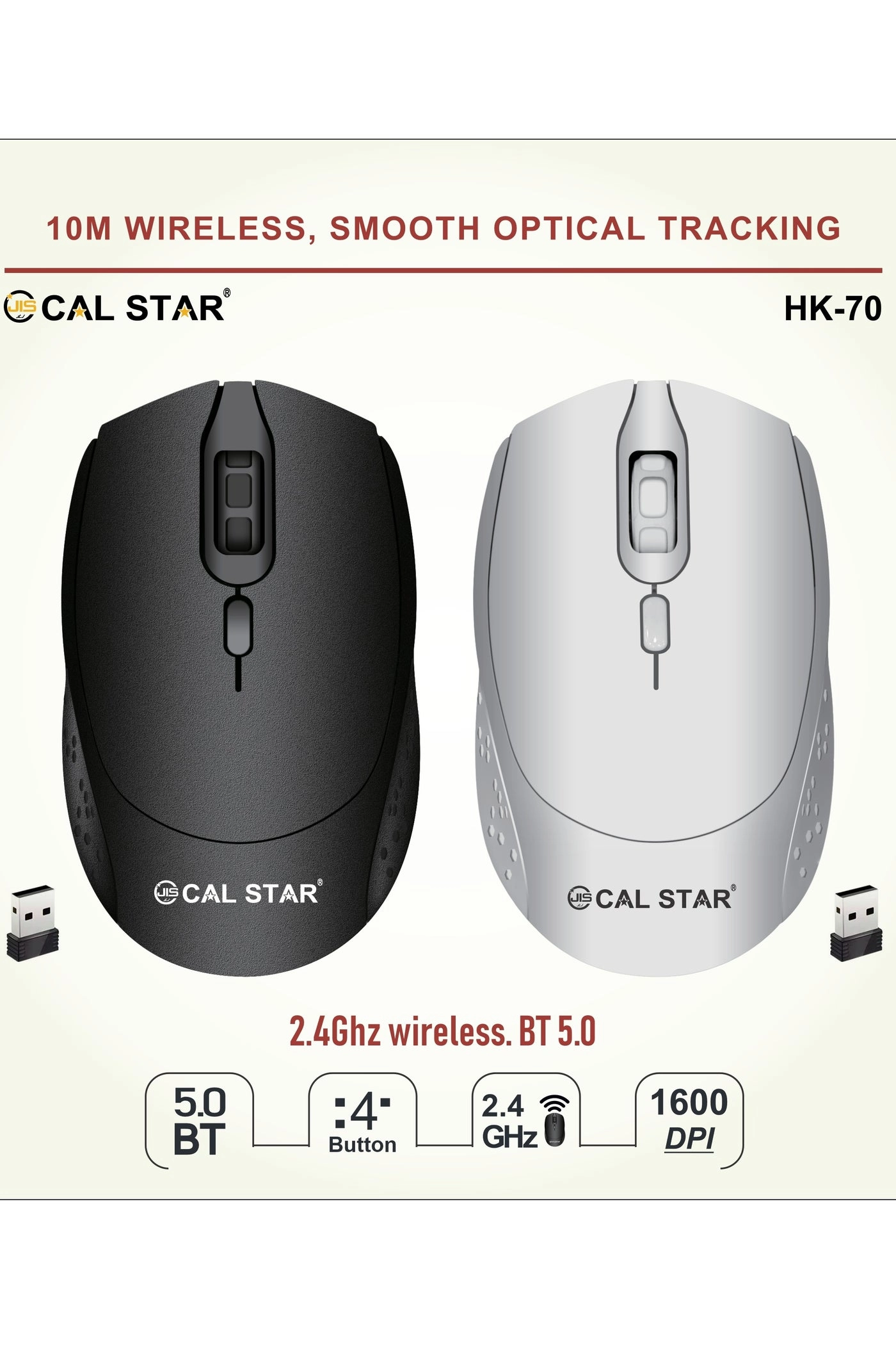 HK-70 Wireless Mouse - Wireless
