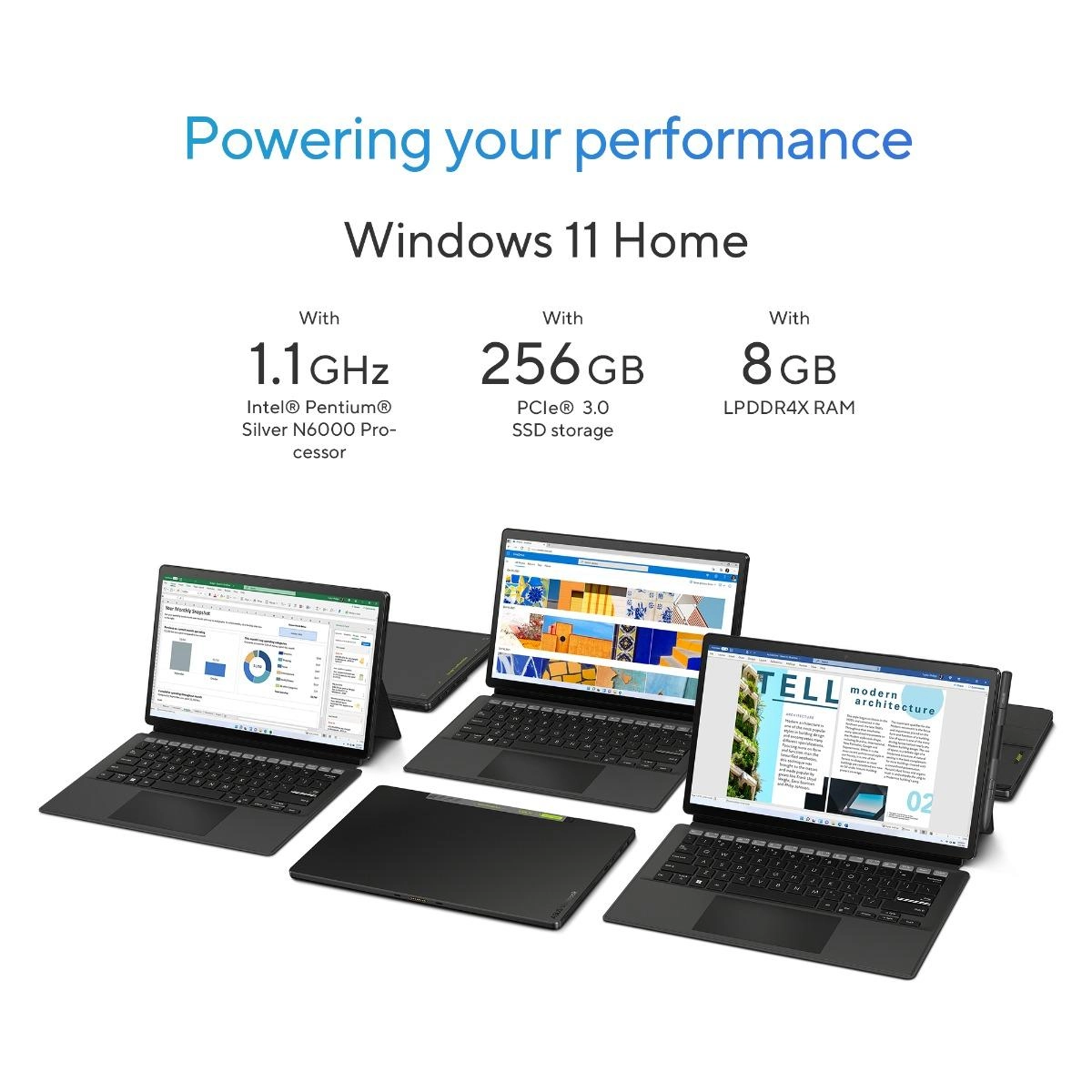 Vivobook 13 Slate T3300KA-LQ029W - 13.3'' Pentium N6000 8GB DDR4 256GB SSD