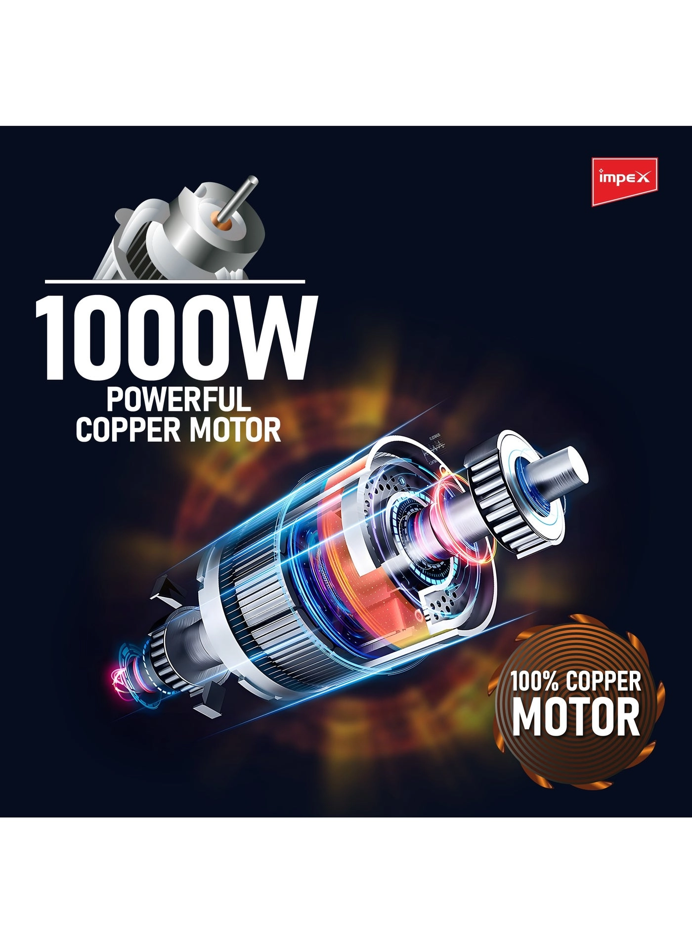 4-in-1 Mixer Grinder - 1.5L 1000W