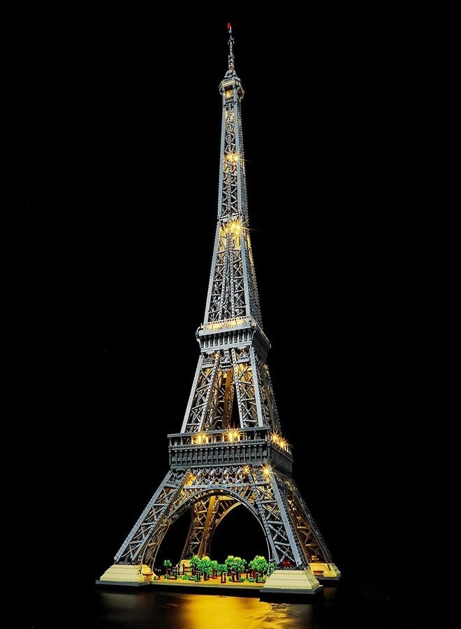 GEAMENT LED Light Kit - Compatible with Lego Eiffel Tower for Icons 10307 Model Set