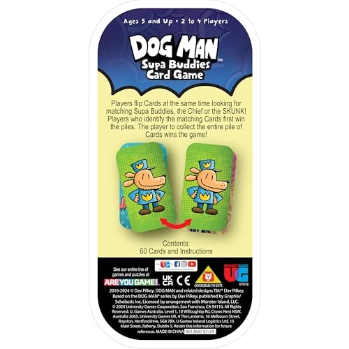 Dog Man Supa Buddies - Card Game