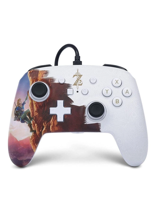 Nintendo Switch Enhanced Wired Controller Mario Hero Reel