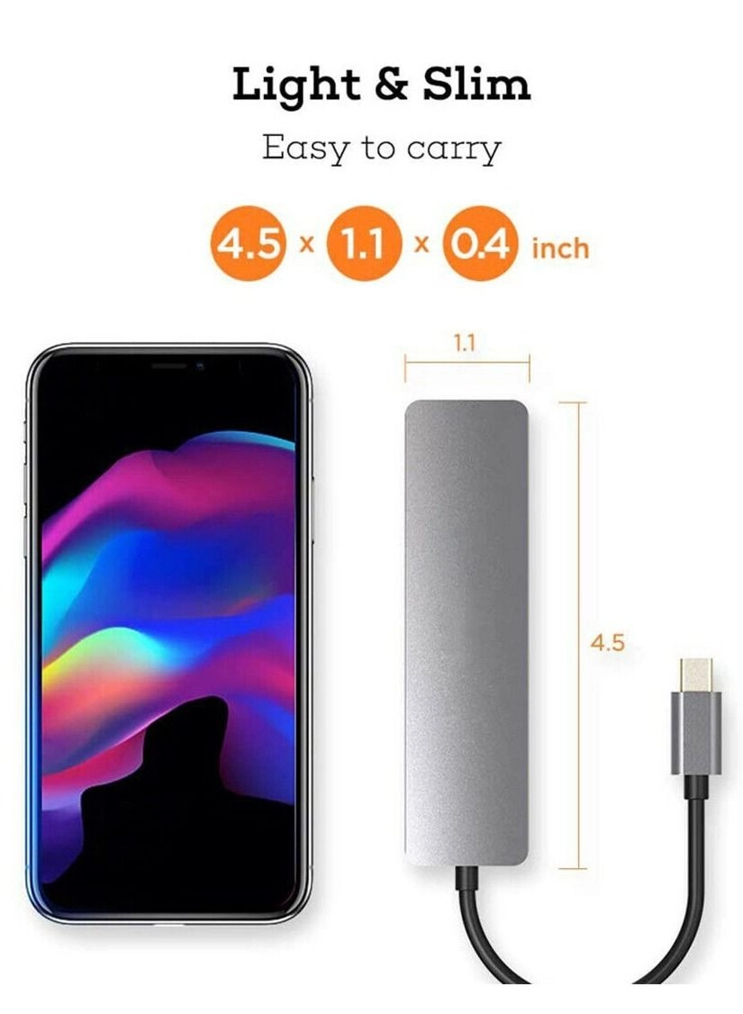 USB-C Hub - 6 in 1 4K