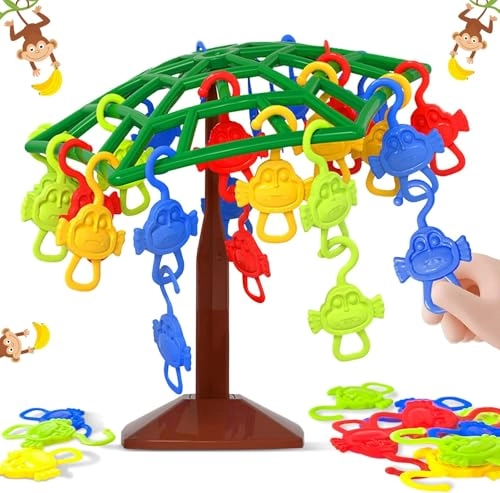 Monkey Balance Toy - Two-Player Balanced Tree