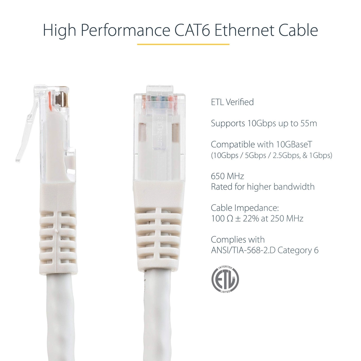 CAT6 Ethernet Cable - 1m
