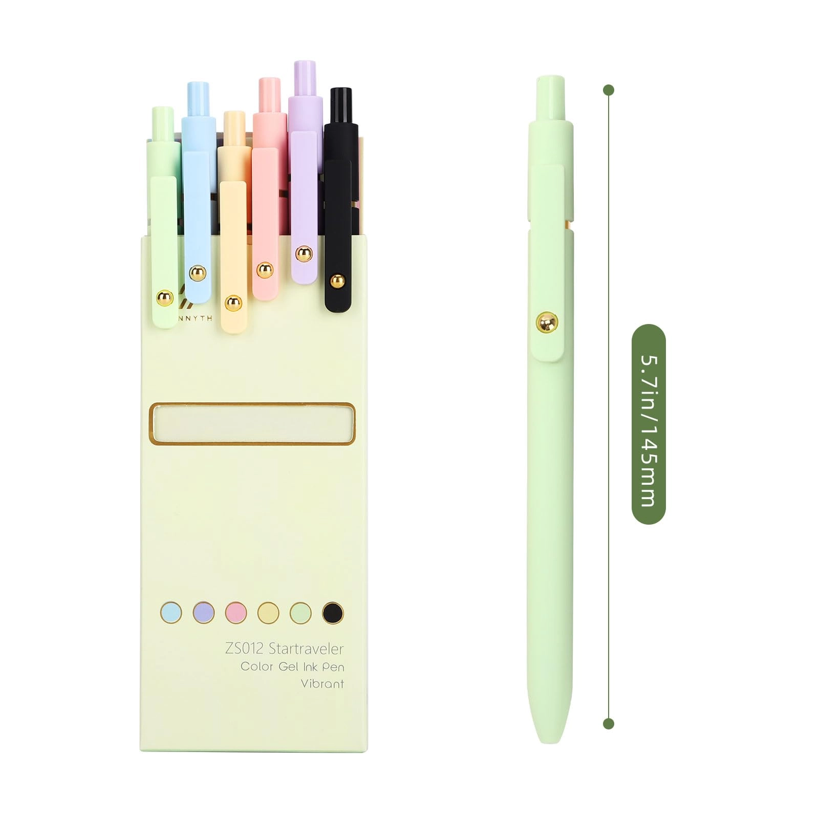 Gel Pen - 12 Pcs 0.5mm