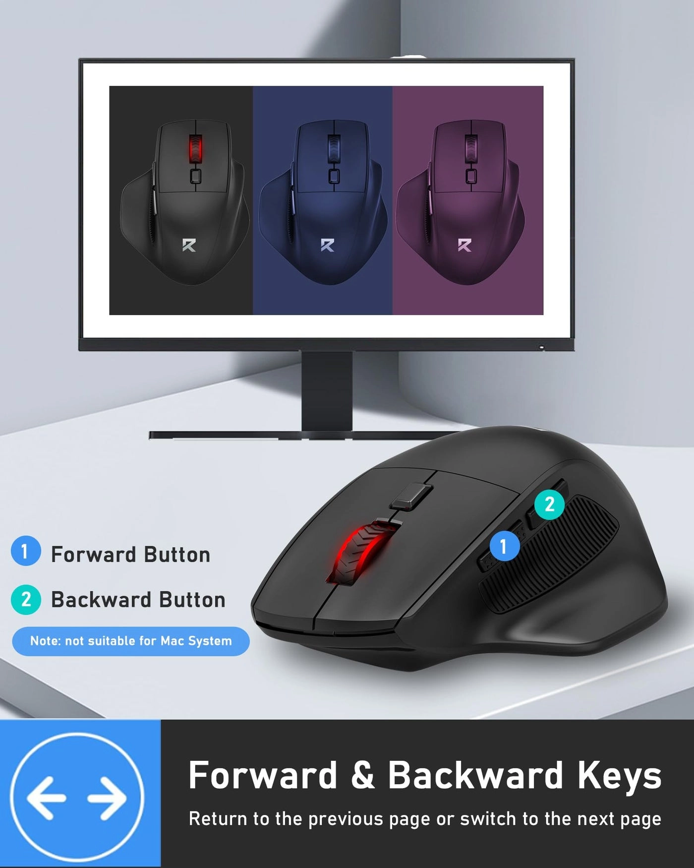 BM-4092 Wireless Mouse - 2.4GHz