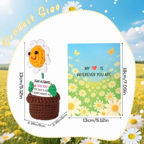 Positive Daisy Crochet - 3 piece(s)