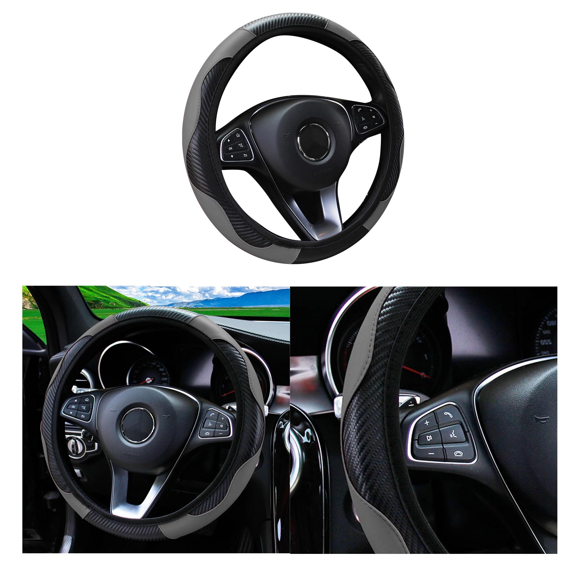 Car Steering Wheel Cover
