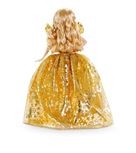 Barbie Signature 2020 Holiday - 12-inch Blonde Long Hair Golden Gown Ages 6+