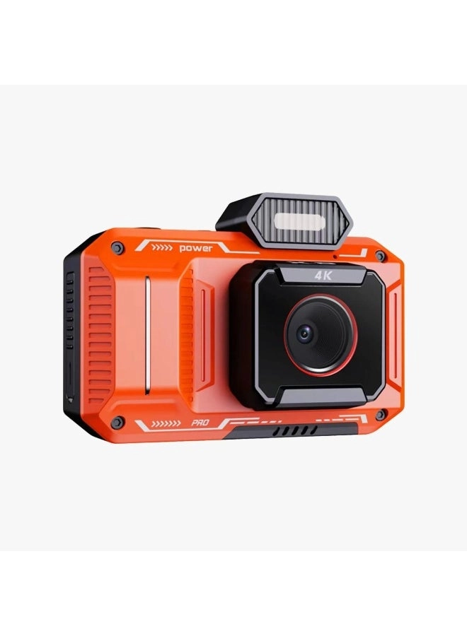 Waterproof Digital Camera - 13MP 18x Zoom