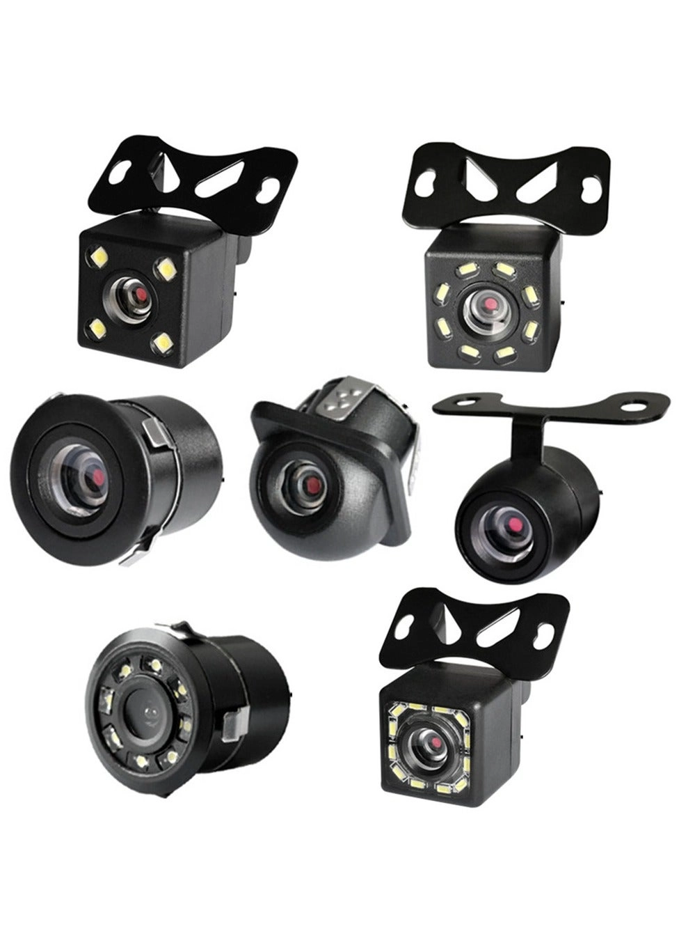 HD reversing camera with light - night vision 720*480 pixels