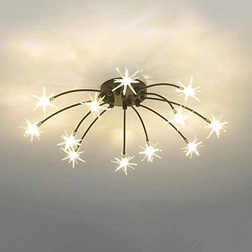 Nordic Art Stars Ceiling - G4 21 head Black and white light