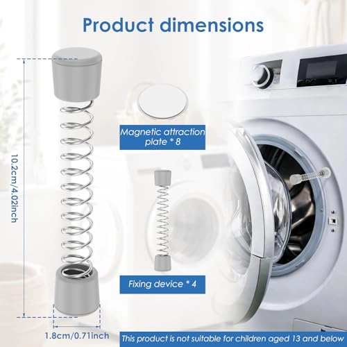Magnetic Front Loader Wash Door Support - Suitable for most household appliances such as washing machines, dryers and dishwashers
