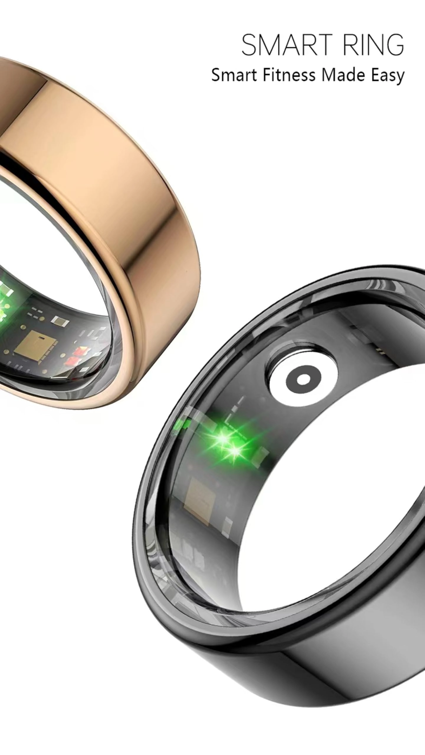 Smart Ring - Bluetooth Health Tracker