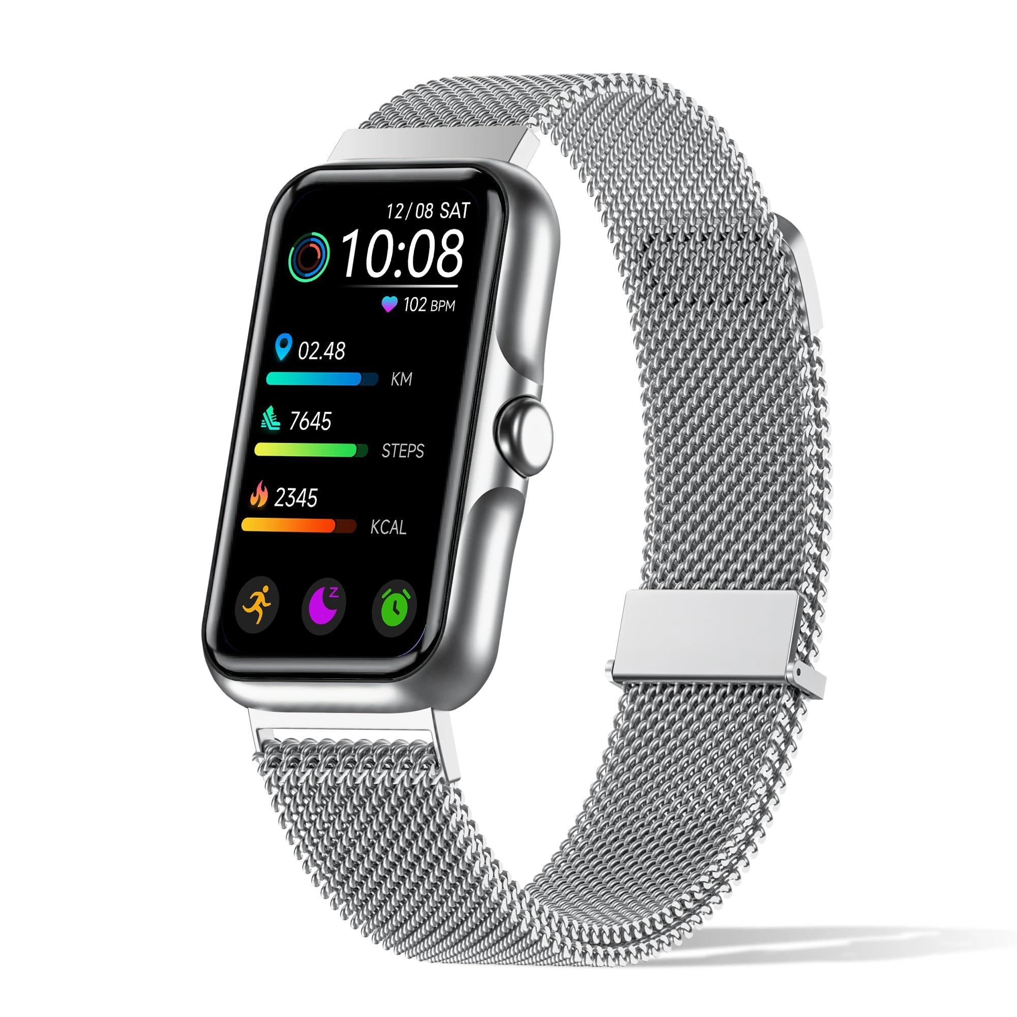 Sunorshop Fitness Tracker - 1.47" HD 24/7 Heart Rate Blood Oxygen