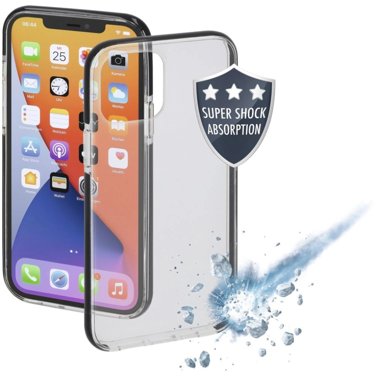 Hama Protector Case Back Case Thermoplastic Polyurethane for Apple iPhone 12 Pro Max