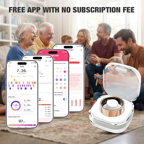 Smart Ring - Heart Rate Blood Oxygen IP68