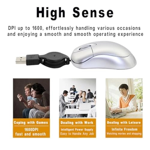 Mini Wired Mouse - USB