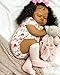 Reborn Baby Doll - 19 in Silicone Girl African American