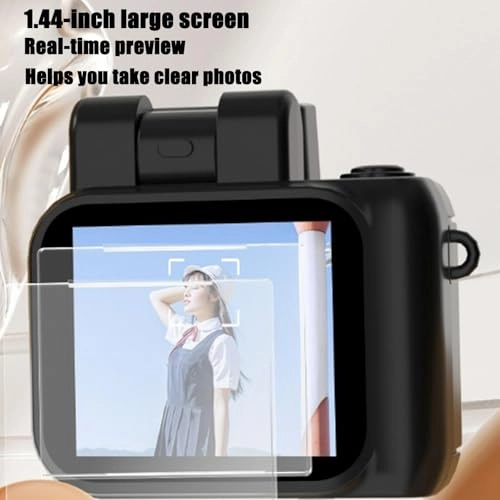 Mini Digital Camera - 1080p LED Flashlight Black